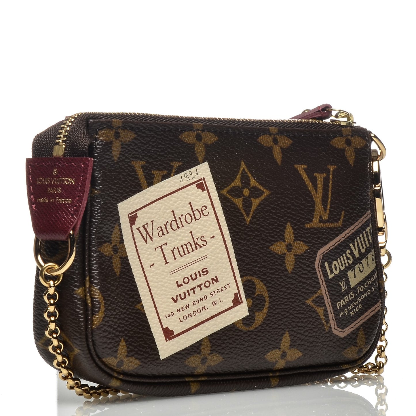 Monogram Stamp Mini Pochette Accessories