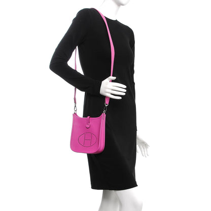 Hermes Taurillon Clemence Evelyne TPM Magnolia 2 of 9