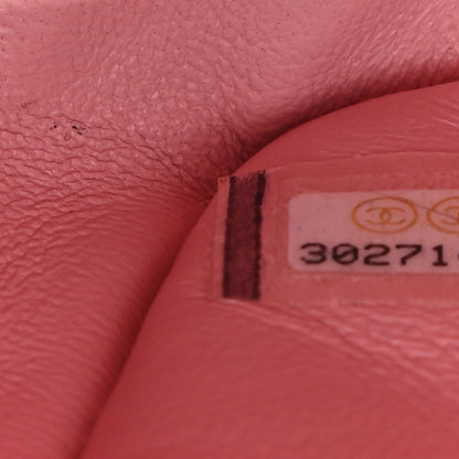 Chanel Lambskin Quilted Jumbo Double Flap Light Pink 7 of 12