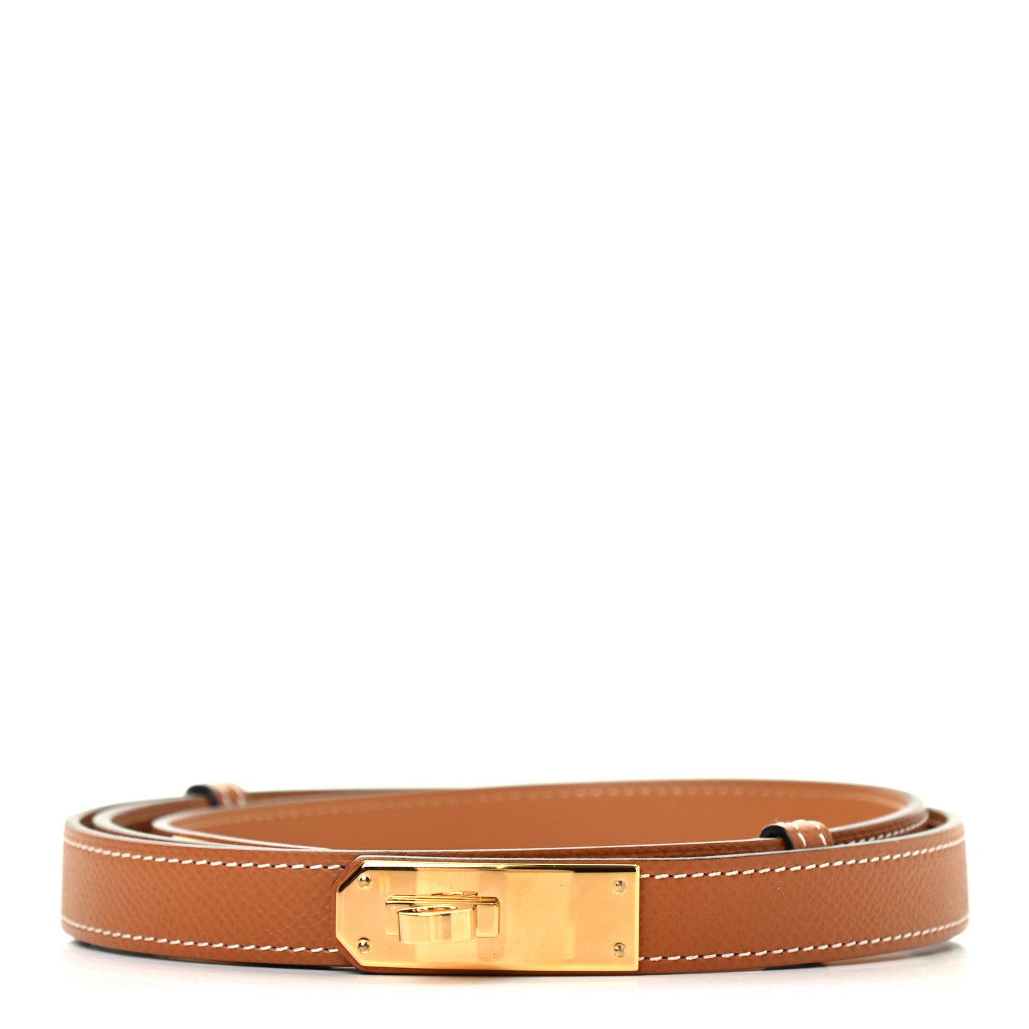 Hermes Epsom Kelly Belt Gold 1 of 5