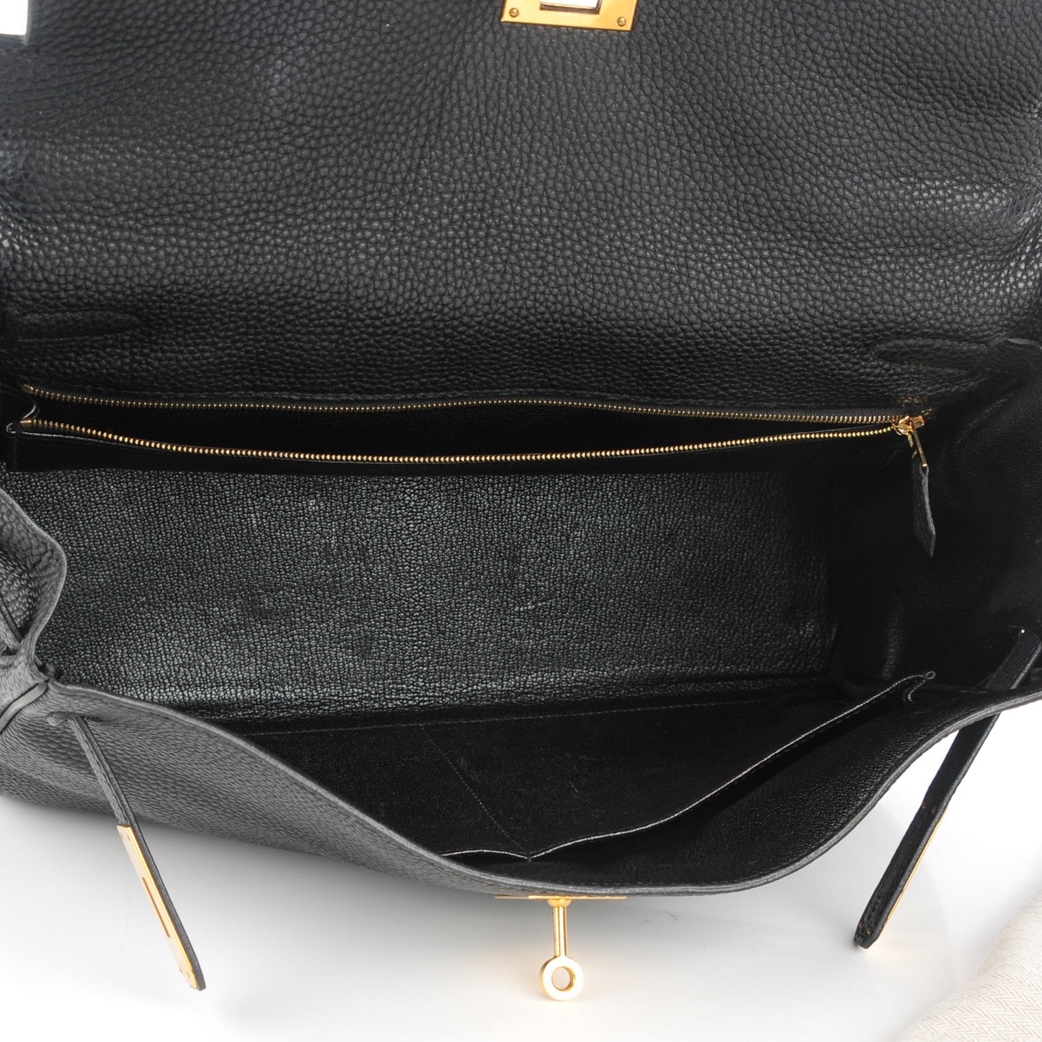 Hermes Togo Kelly Retourne 35 Black 21 of 23