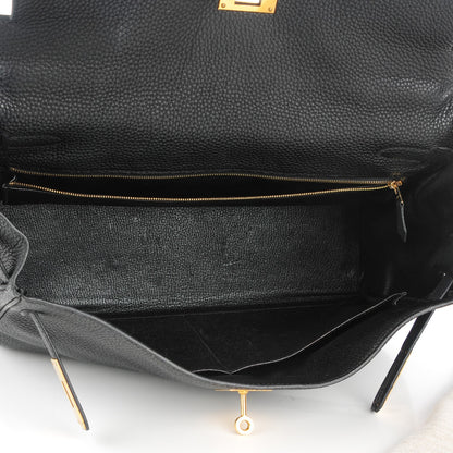 Hermes Togo Kelly Retourne 35 Black 21 of 23