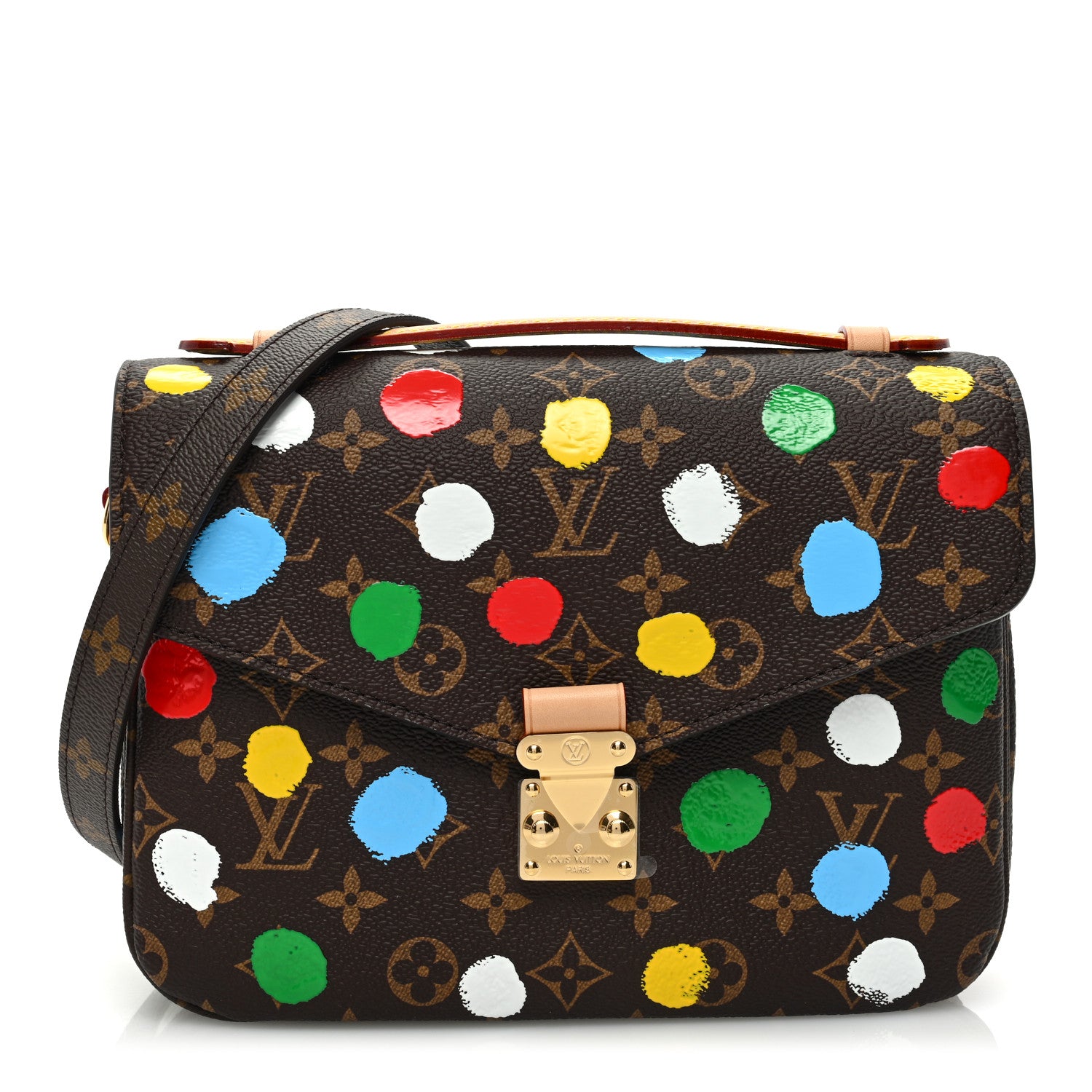 Louis Vuitton LV x YK Monogram Dots Pochette Métis 1 of 11