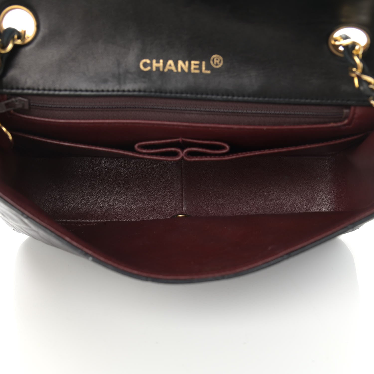 Chanel Lambskin Quilted Small Single Flap Black 11 of 20