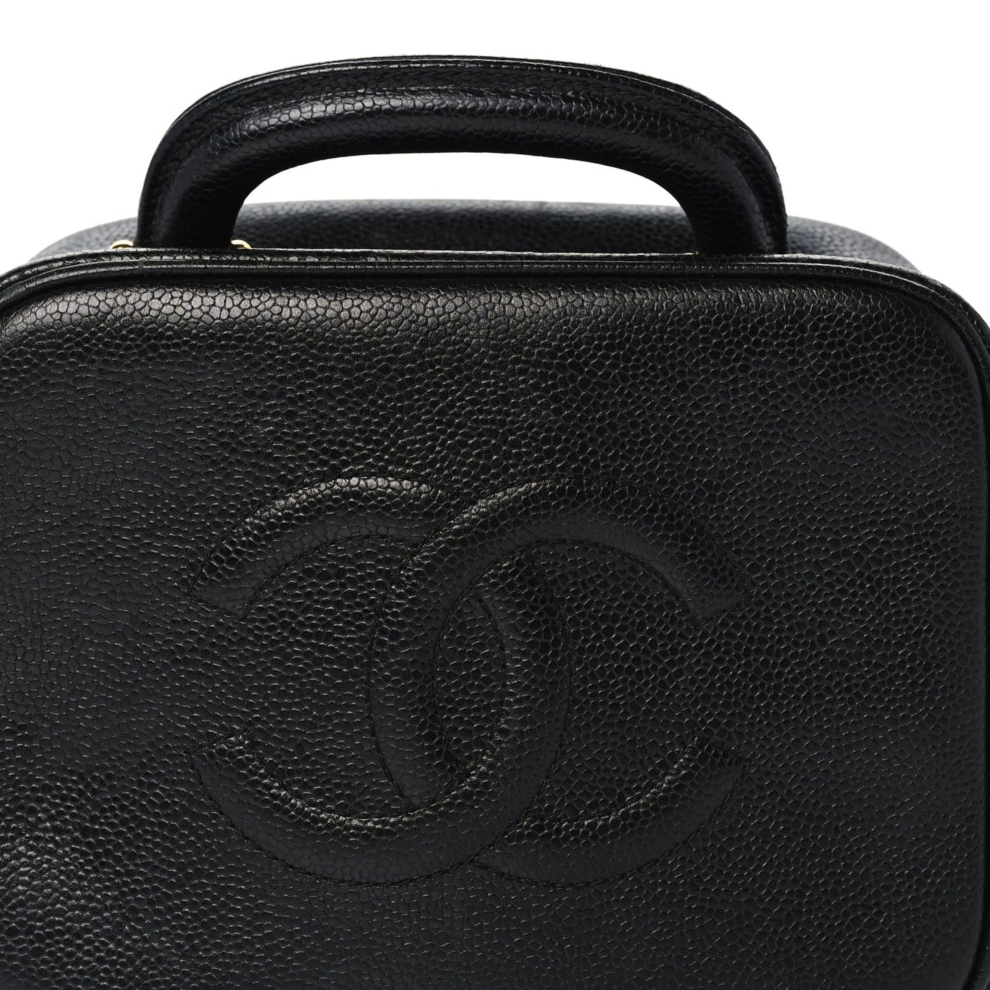 Caviar Timeless CC Vanity Case  Black