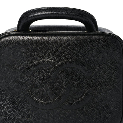 Chanel Caviar Timeless CC Vanity Case  Black 7 of 9