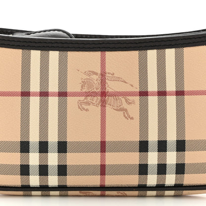 Burberry Haymarket Check Sling Bag Chocolate 7 of 7