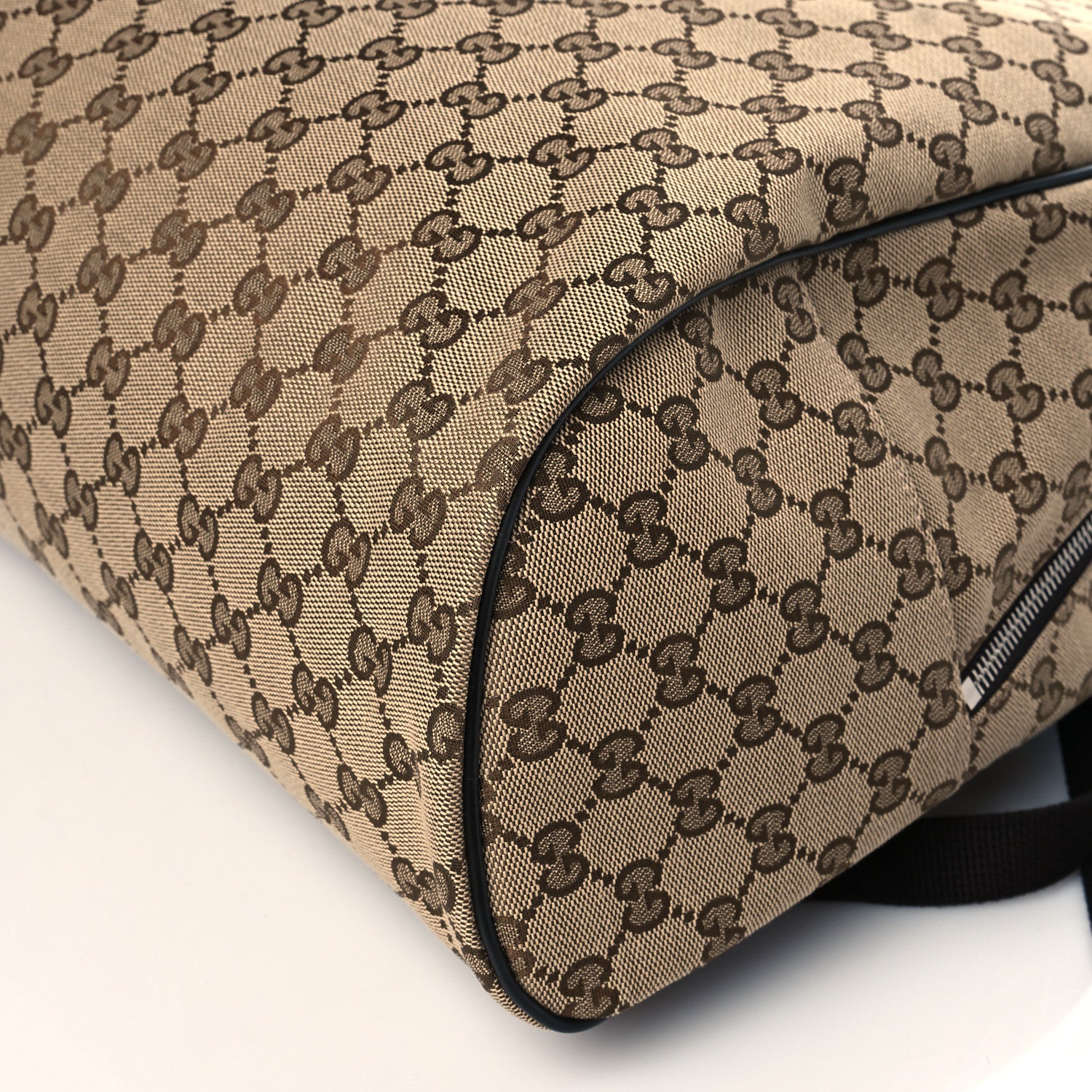 Gucci Monogram Travel Backpack Dark Brown 9 of 9