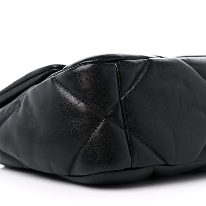 Chanel Lambskin Quilted Medium Chanel 19 Flap Black 8 of 10
