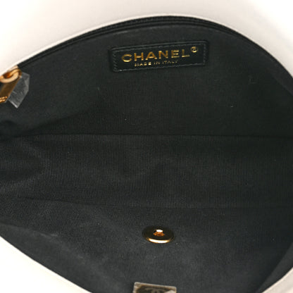 Chanel Caviar Quilted Small CC You Flap White 5 of 11