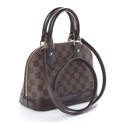 Louis Vuitton Damier Ebene Alma BB 3 of 9