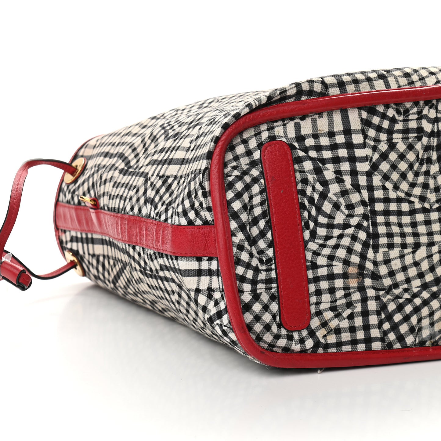 Visetos Medium Liz Reversible Shopper Tote Ruby Red