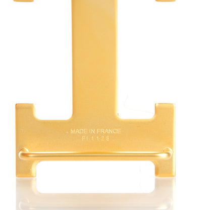 Hermes Swift Epsom 32mm H Belt 90 Black Gold 4 of 8