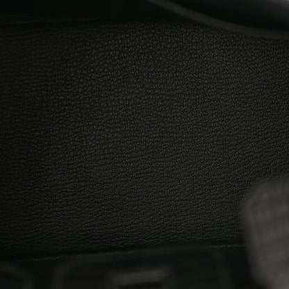 Hermes Togo Matte Alligator Birkin Touch 25 Black 5 of 10