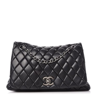 Chanel Lambskin Large New Bubble Flap Black 1 of 10