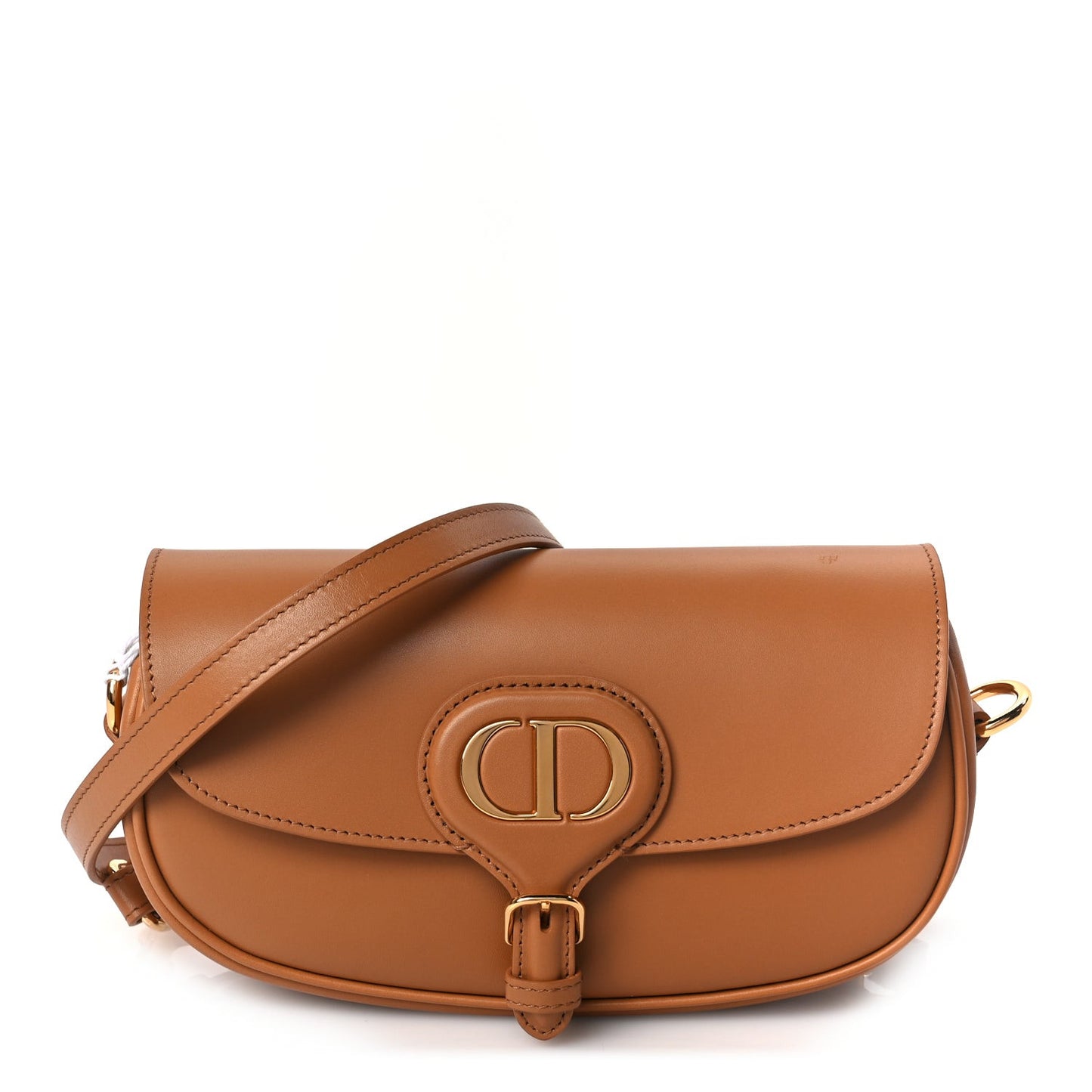 Box Calfskin East West Bobby Bag Amber