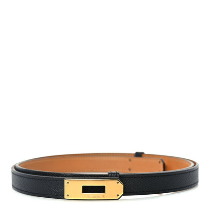 Hermes Epsom Kelly Belt  Black 2 of 5