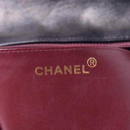 Chanel Lambskin Quilted Mini Square Flap Black 6 of 9