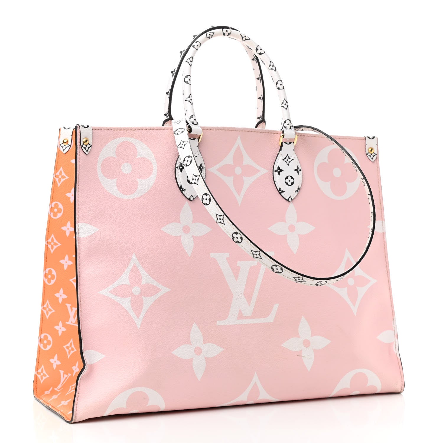 Louis Vuitton Monogram Giant Onthego GM Rouge Rose 3 of 13