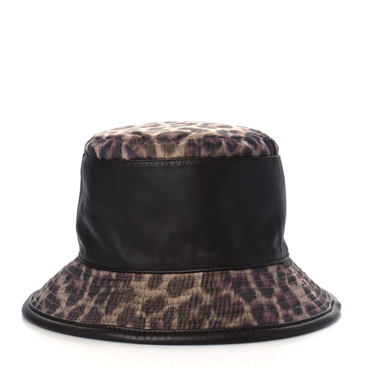 Hermes Polyester Silk Lambskin Bucket Hat 57 2 of 7