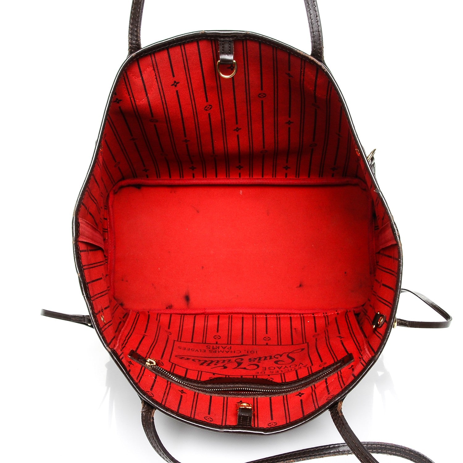 Louis Vuitton Damier Ebene Neverfull MM 5 of 10