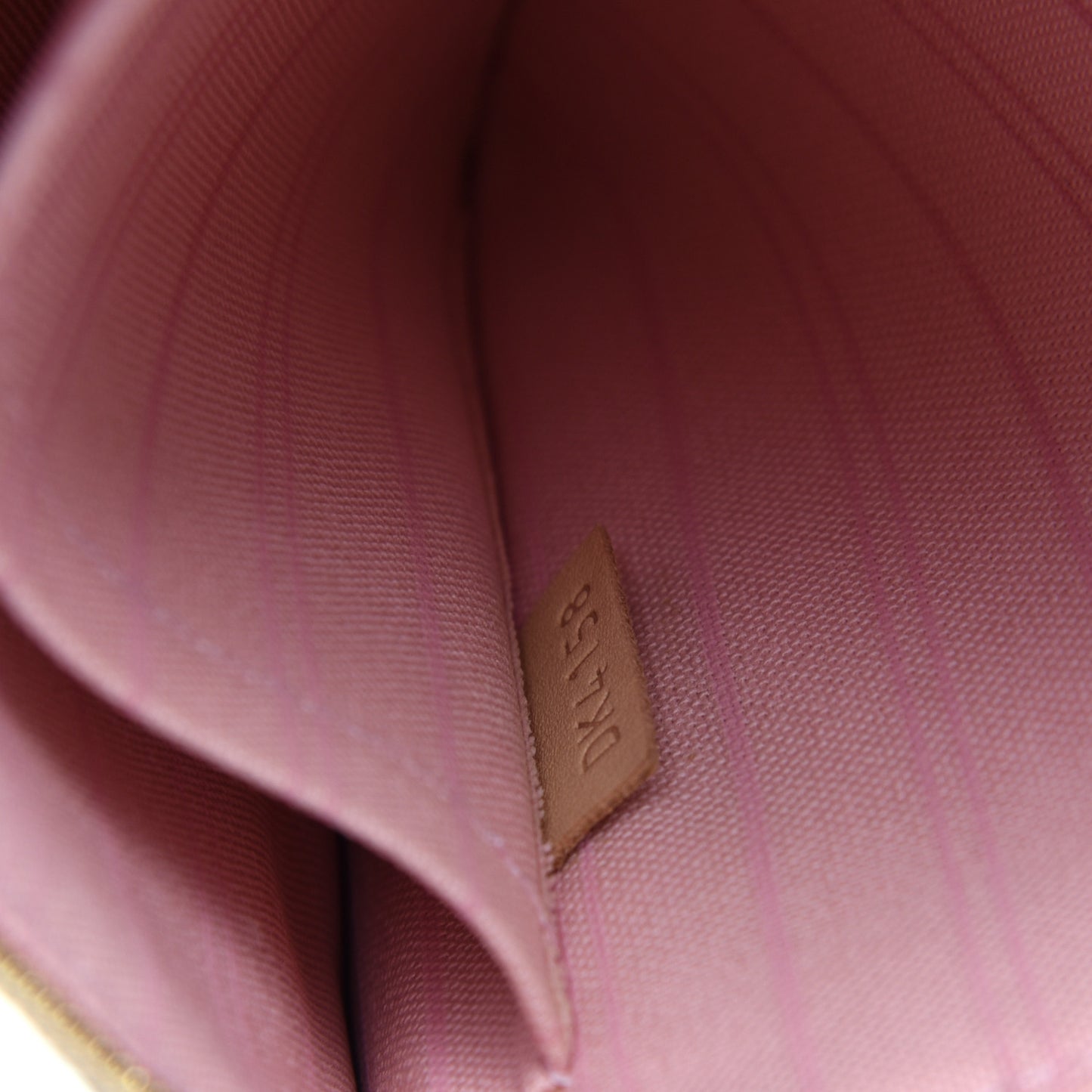 Damier Ebene Neverfull MM GM Pochette Rose Ballerine