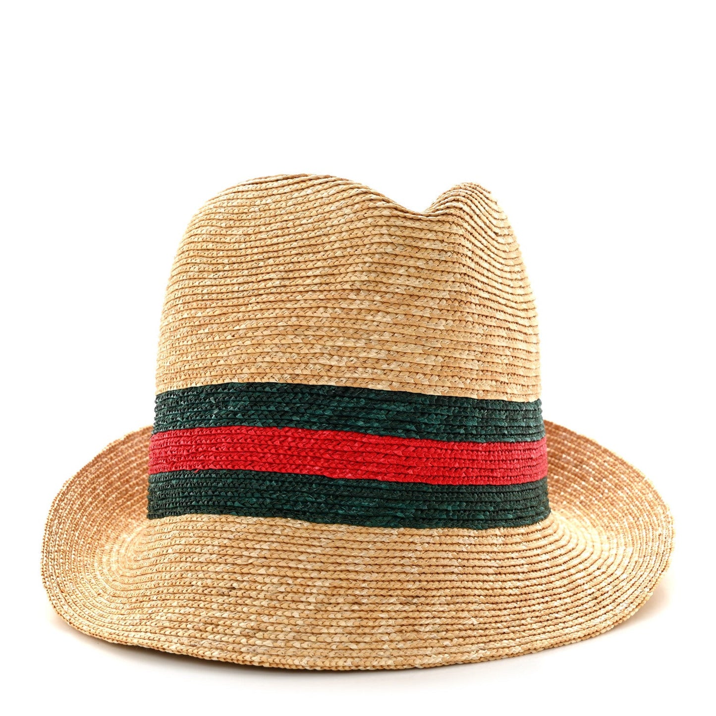 Abaca Straw Web Fedora Hat XS