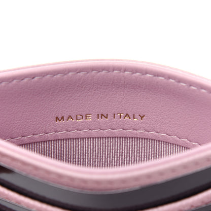 Chanel Caviar Quilted Card Holder Pink 7 of 9