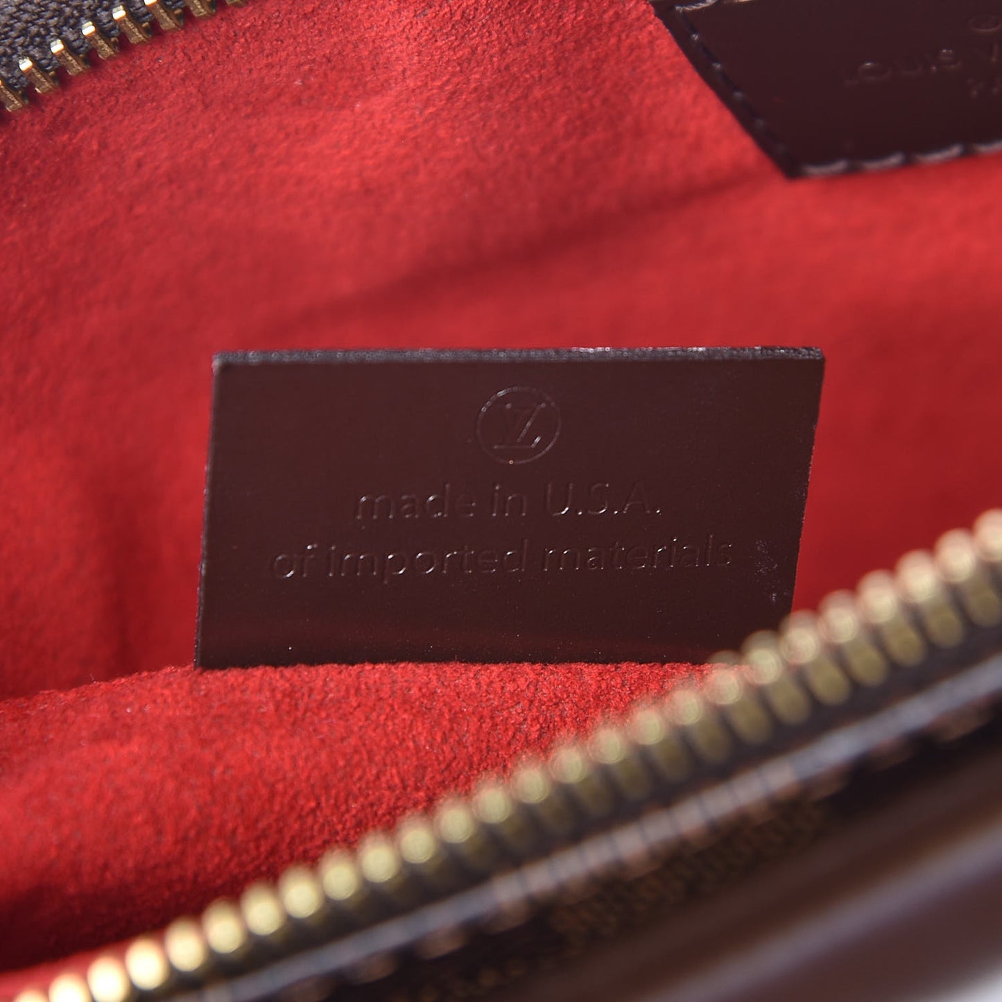 Damier Ebene Twice Cherry