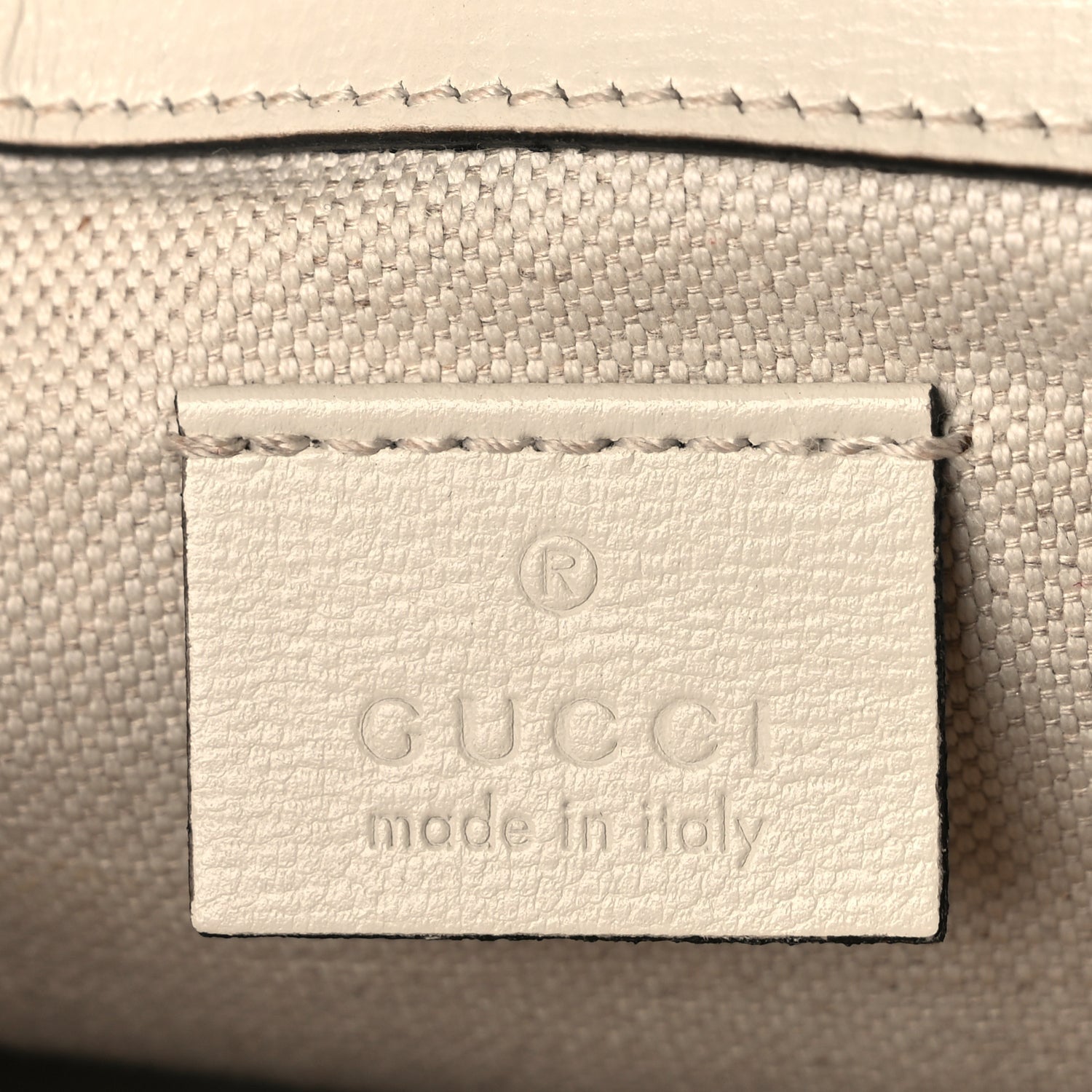 Gucci Azalea Calfskin Web Mini Horsebit 1955 Shoulder Bag Mystic White 5 of 9