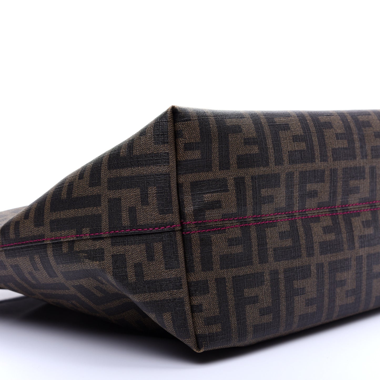 Zucca Spalmati Clover Lady Bug Roll Tote Tobacco