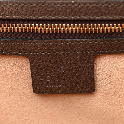 Gucci GG Supreme Monogram Web Medium Ophidia Tote Bag Brown 6 of 13