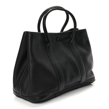 Hermes Swift Scattered Letters Twilly Garden Party 30 TPM Black Noir 2 of 8