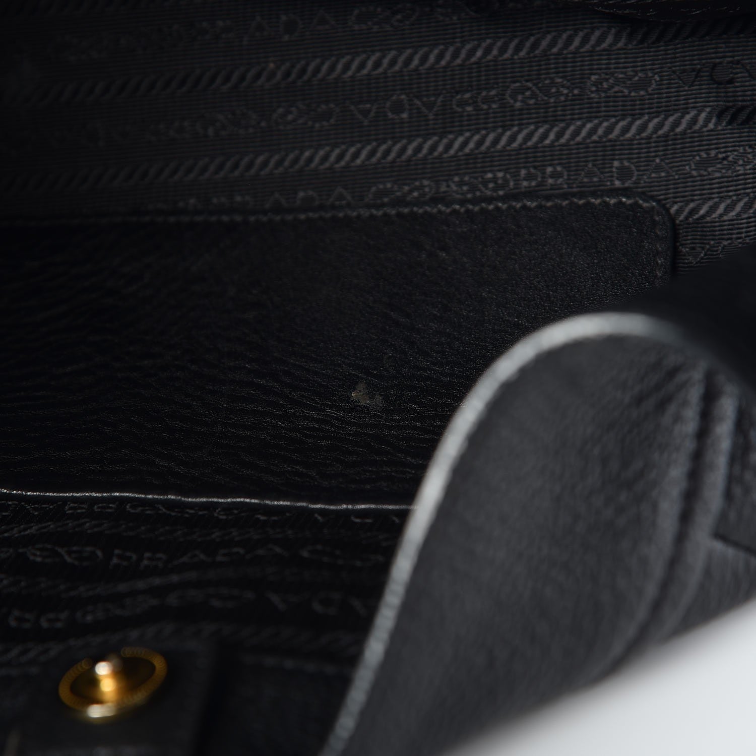 Prada Vitello Daino Hobo Black 10 of 15