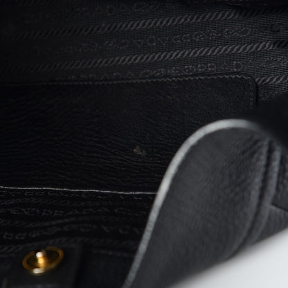 Prada Vitello Daino Hobo Black 10 of 15