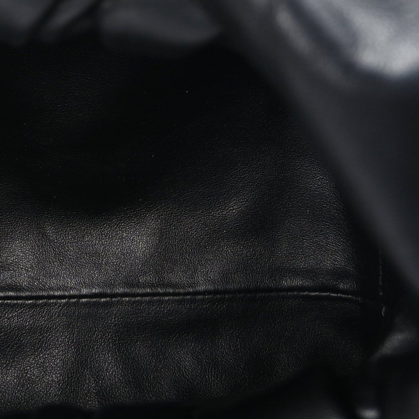 Smooth Butter Calfskin Small The Shoulder Pouch Black
