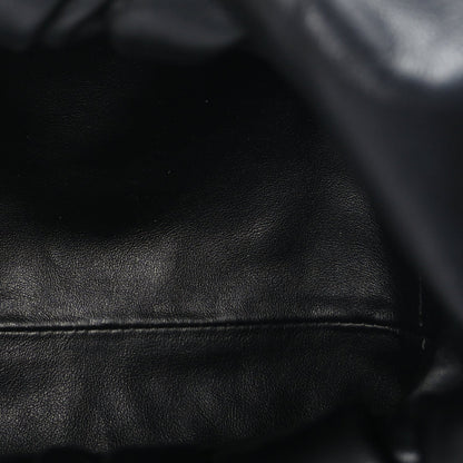 Bottega Veneta Smooth Butter Calfskin Small The Shoulder Pouch Black 4 of 8