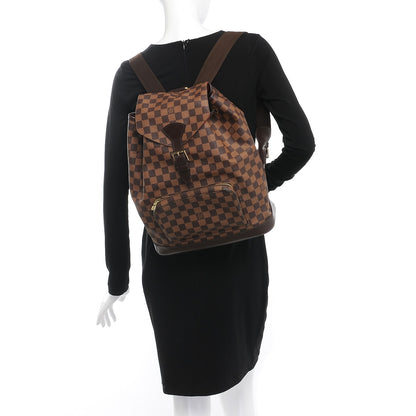 Louis Vuitton Damier Ebene Montsouris GM Backpack 2 of 15