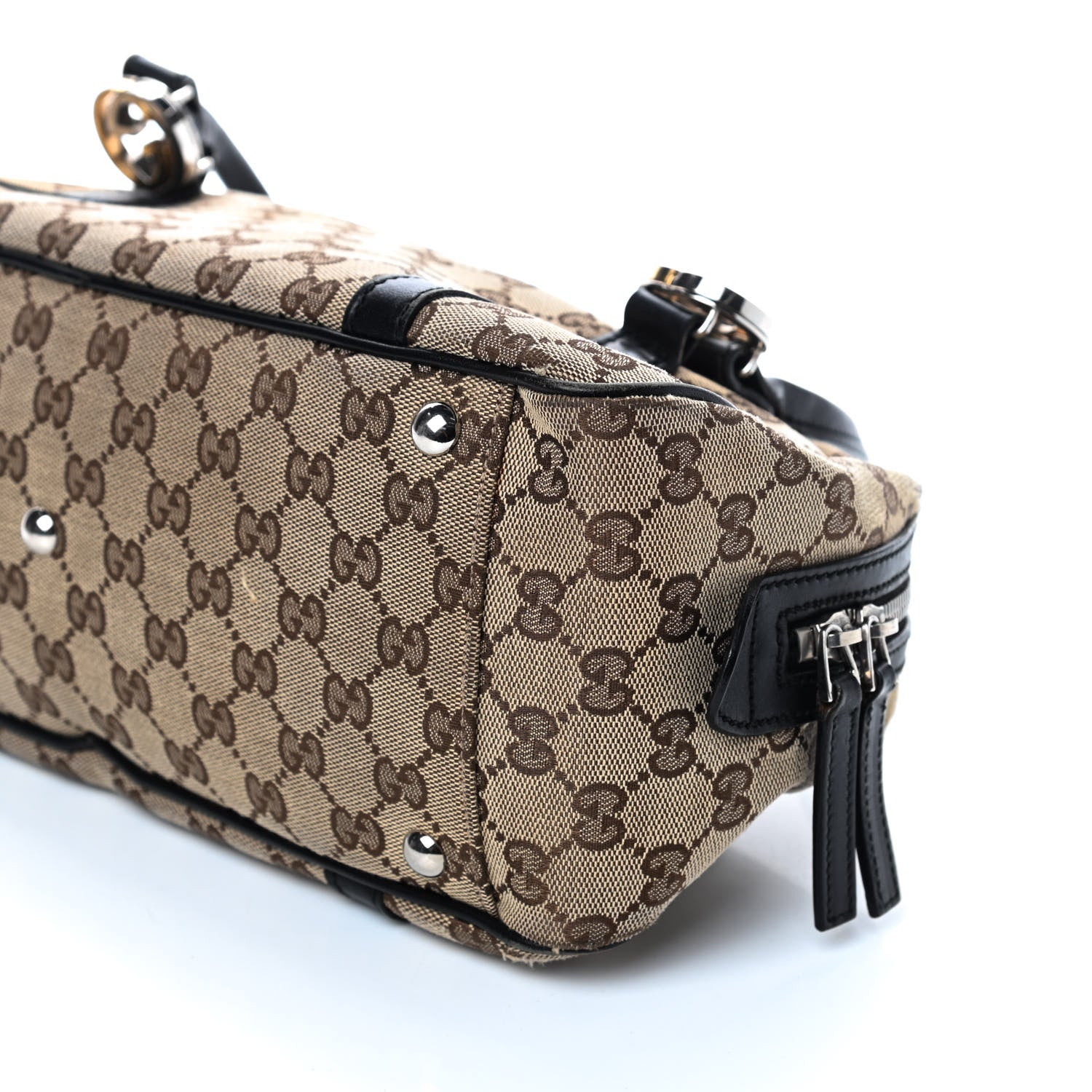 Gucci Monogram GG Twins Boston Dark Brown 10 of 10