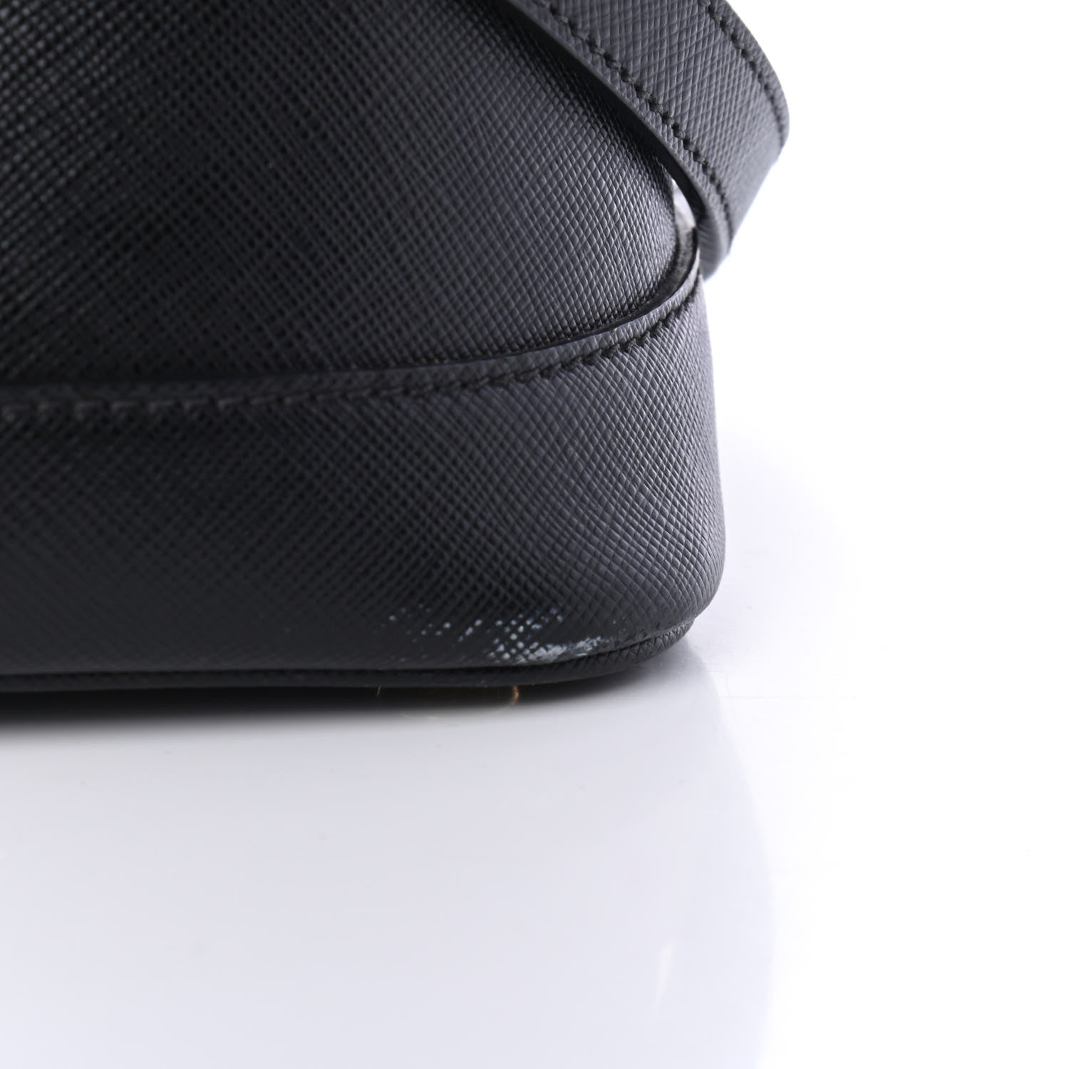 Prada Saffiano Lux Medium Promenade Tote Black 4 of 4