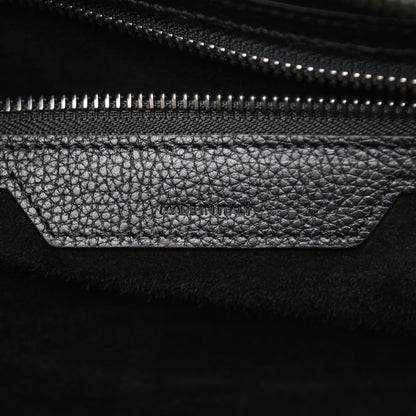 Celine Drummed Calfskin Mini Luggage Black 6 of 10