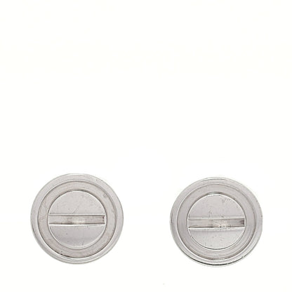 Cartier 18K White Gold LOVE Earrings 1 of 5