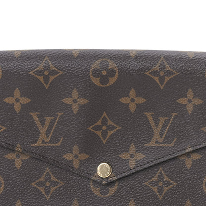 Louis Vuitton Monogram Pochette Felicie Chain Wallet  Fuchsia 6 of 7