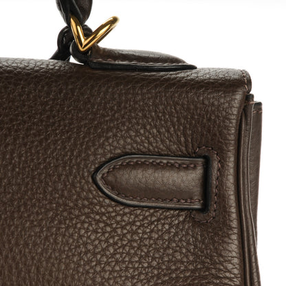 Hermes Taurillon Clemence Kelly Retourne 32 Cafe 7 of 26