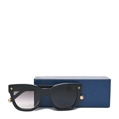 Louis Vuitton Acetate My Monogram Square Sunglasses Z1523W Black 7 of 7