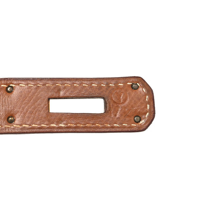 Hermes Courchevel Kelly Sellier 35 Gold 7 of 16