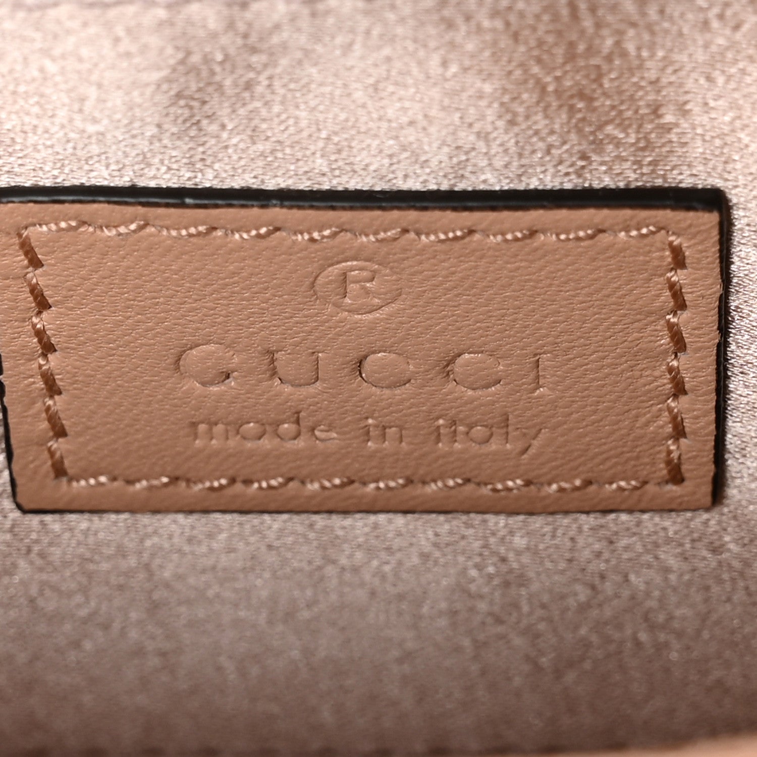 Gucci Nappa Vertical Matelasse Small Maxi Horsebit Chain Shoulder Bag Beige 6 of 11