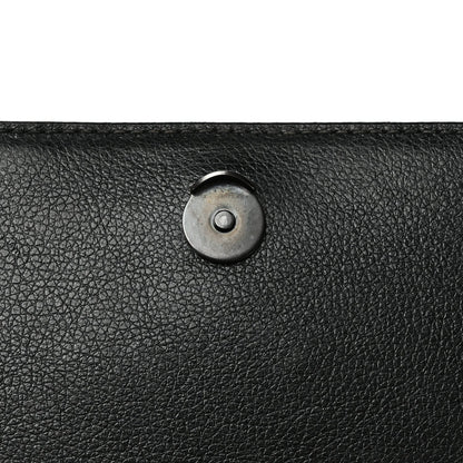 Prada Glace Calfskin Studded Crossbody Black White 9 of 9
