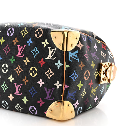 Louis Vuitton Monogram Multicolor Speedy 30 Black 10 of 10