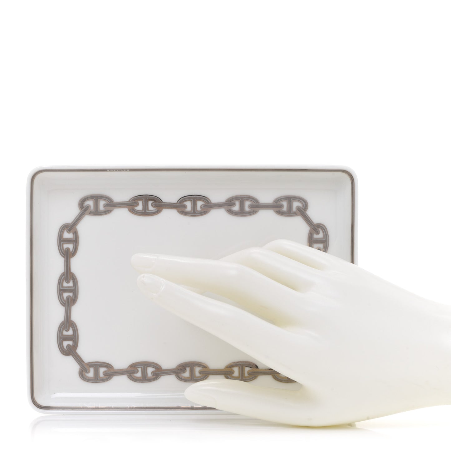 Porcelain Chaine d' Ancre Sushi Plate